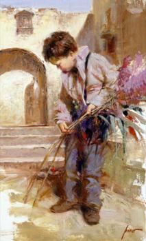 Pino Daeni : Lines in the Sand